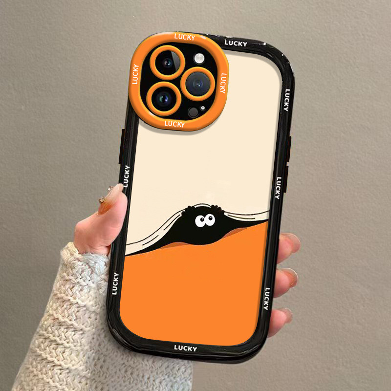 【✨Sopt】【Vỏ điện thoại di động mèo con + vòng đeo tay】ốp lưng iPhone 16Promax 15 Plus/14,chống sốc