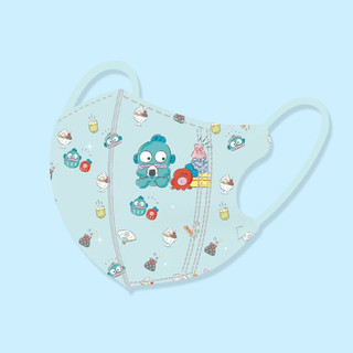 Bộ 50 Mặt nạ trẻ em Melody Kuromi Màu hoạt hình được đóng gói riêng cho trẻ sơ sinh Kích thước đặc biệt 0-3 Mặt nạ trẻ em