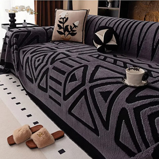 AIMI Khăn Trải Sofa Thân Thiện Với Thú Cưng Thích Hợp Cho Ghế Sofa Chữ L Hai Hoặc Ba Chỗ Ngồi Đa Chức Năng, Chống Trượt Vải Nhung Mềm Mại, Thoáng Khí Và Thoải Mái Bọc Ghế Sofa
