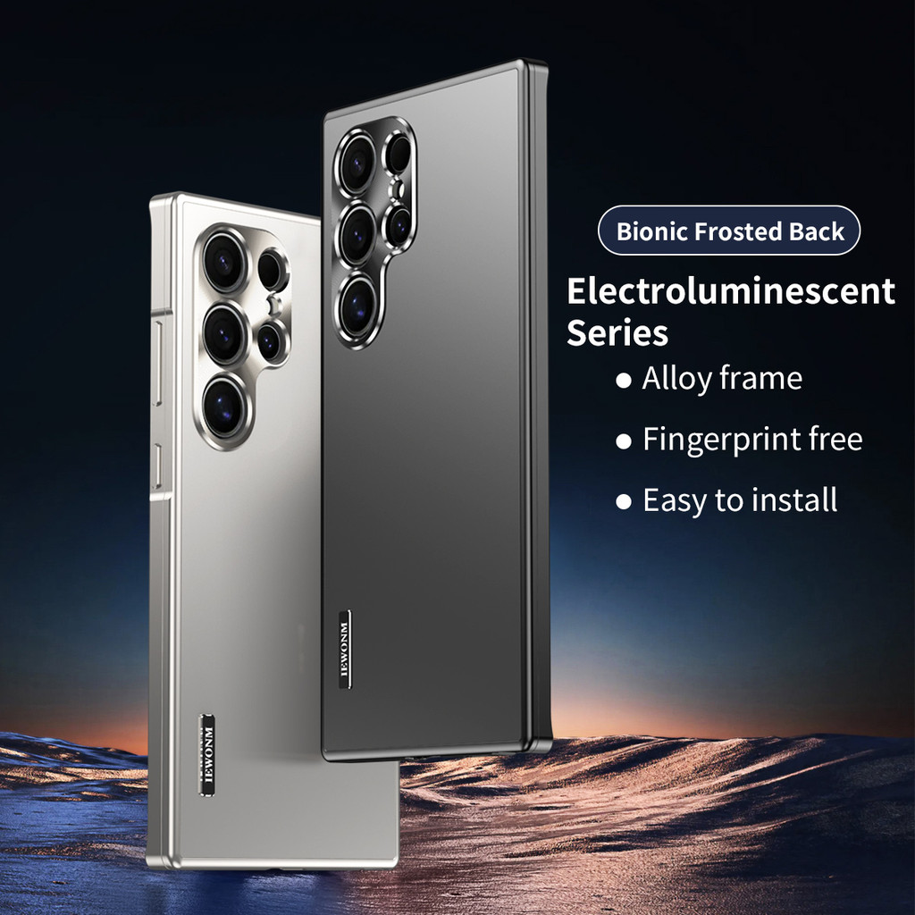 Khung kim loại Ống kính hợp kim nhôm từ tính Bao gồm tất cả các trường hợp chống sốc, cho Samsung Galaxy S26 S25 S24 S23 S22 Ultra S24 Plus