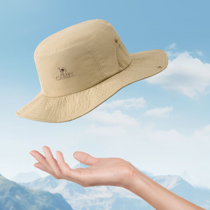 Ảnh Mũ leo núi chống nắng CAMEL CROWN UPF50 + Mũ chống tia cực tím đi bộ đường dài ngoài trời 1