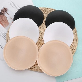 Bọt Biển Tròn Cốc Áo Ngực Miếng Lót Ngực Chèn Đồ Lót Cốc Bọt Biển Miếng Lót Thay Thế Lót Cotton Cứng