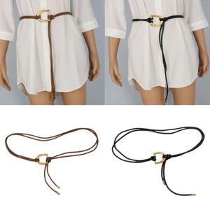 Treeling Vàng Khóa Thắt Lưng Thắt Lưng Thắt Lưng Cincher Dành Cho Nữ Trang Phục Thời Trang Nữ Eo Cincher