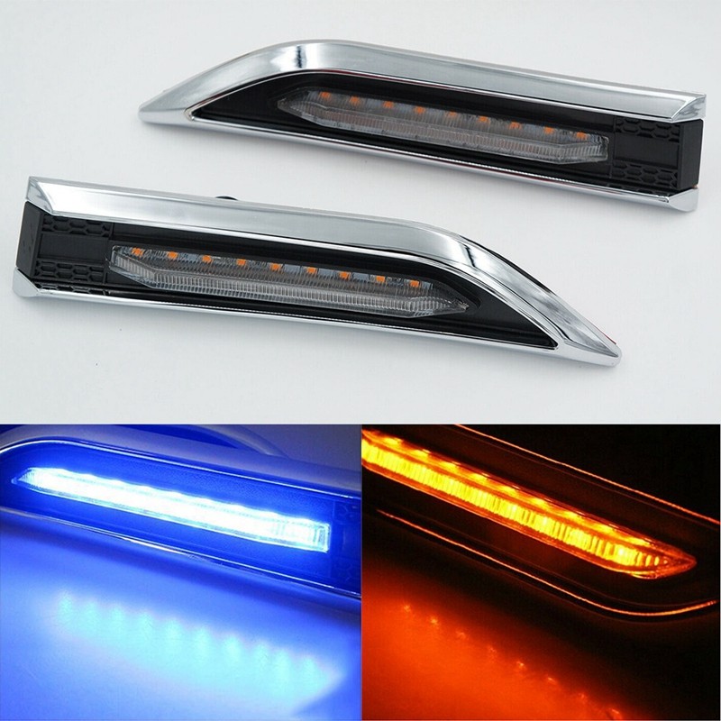 2 Chiếc Đèn Led Bên Xe Ô Tô Đèn Bật Đèn Tín Hiệu Cho Cruze 2009-2015 (Phát Sáng Vàng)