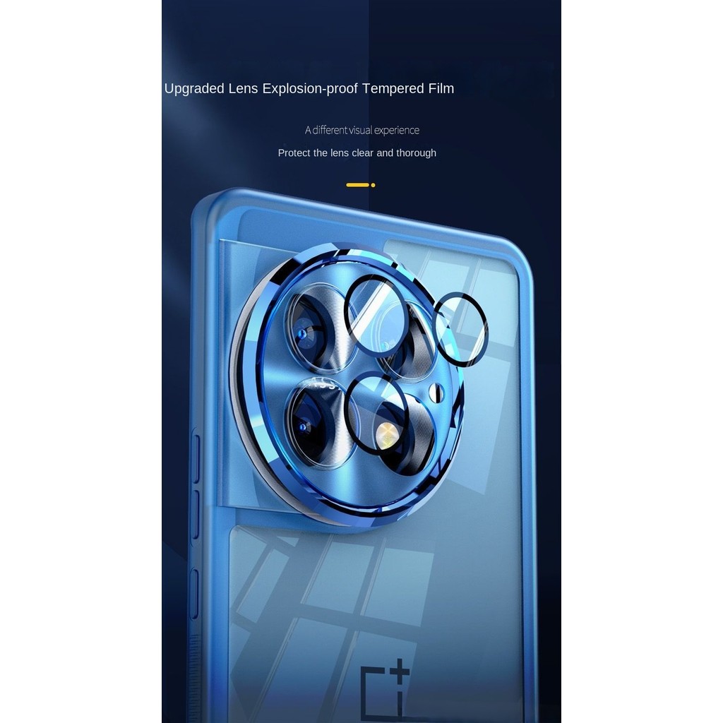 Dành Cho OnePlus 13 Ốp Lưng TPU Mềm Trong Suốt Bảo Vệ Ống Kính Ốp lưng OnePlus13 one plus 12 12R 11 11R 10T Vỏ