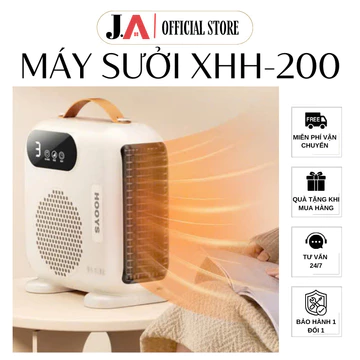 Máy Sưởi Để Bàn 2000W Hooys XHH-200, Quạt Sưởi Gia Đình Mini Tiết Kiệm Điện Sưởi Ấm Thông Minh Sưởi Ấm Mùa Đông-JA OFFI