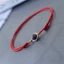 Vòng chân đính cườm Garnet, Trang sức, Phụ kiện, Dây buộc dây đỏ nữ, Garnet đỏ, Phiên bản Hàn Quốc Vòng chân cá tính đơn giản Mới
