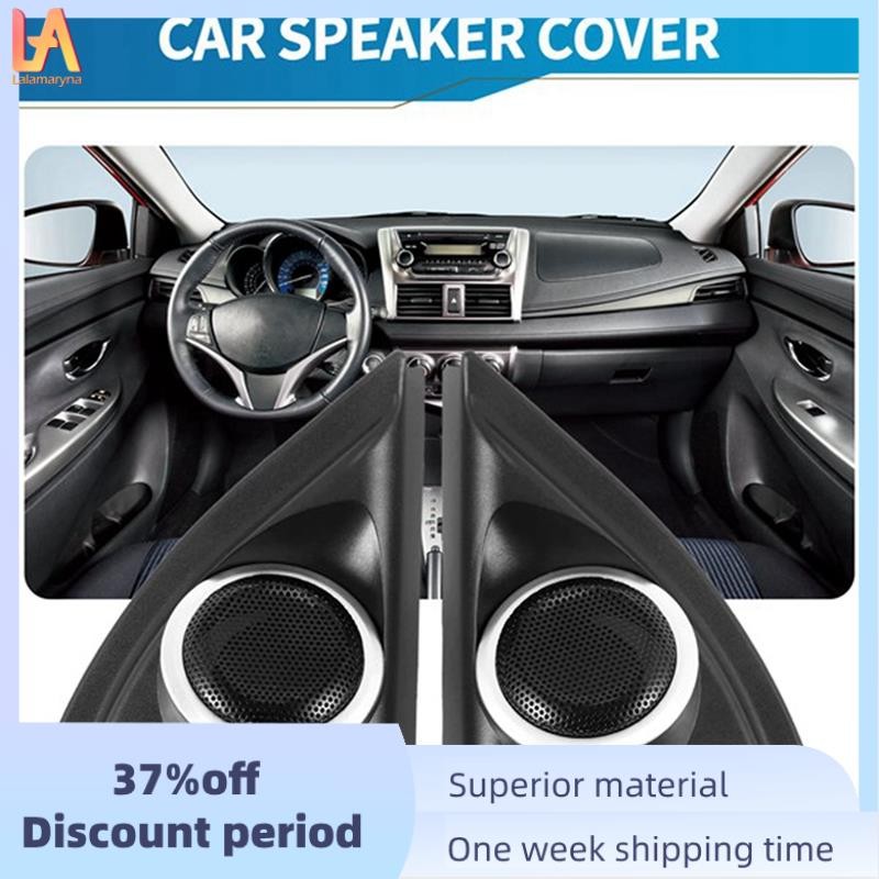Bảng Cửa Ô Tô Âm Thanh Sừng Bao Tweeter Loa Ba Góc Vỏ Loa Viền Cho Vios Yaris 2013-2019