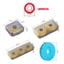 NEWIDEA 1 Cái Công Cụ Bảng Cuộn Dây, 2-6 Trục Chính W / Hộp Câu Cá Hộp Dây Chính, Silicon Bền / Bọt Ống Chính Đóng Di Động Hộp Bảo Quản Phụ Kiện Câu Cá