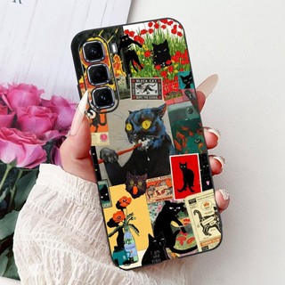 Ốp Chống Sốc Cho Infinix Hot 50 Pro Plus 4G Ốp Lưng X6881 X6880 Phim Hoạt Hình Lion Tiger Vỏ Điện Thoại Mềm Cho Hot 50 Pro + Vỏ 4G