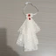 Women Multilayer Lace Ruffle Faux Collar Gothic Victorian Detachable Lace Jabot