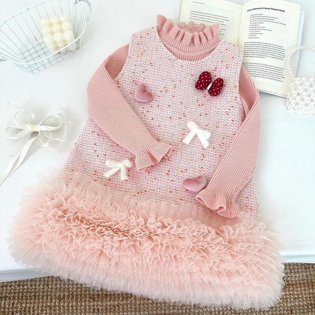 Hàng sẵn có Quần áo mùa đông lông cừu-Fleece-Fleece Mùa thu đông Phong cách mới cho trẻ em We