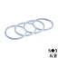 Vòng Cao Su Chất Liệu Nhựa o-Ring Đường Kính Ngoài 5-100mm Đường Kính Dây 1.5 / 2.0mm Vòng Niêm Phong Chịu Nhiệt Độ Cao Vòng Silicon Chống Thấm Nước Vòng Silicon Đệm Niêm Phong Phần Nhựa