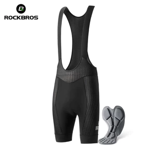ROCKBROS Nam Đi Xe Đạp Yếm Quần Mỏng Độ Đàn Hồi Cao Miếng Bọt Biển Chống Sốc Quần Short Nhanh Khô Chống Trơn Trượt MTB Xe Đạp Đường Bộ