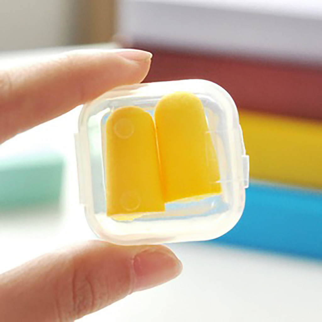 Nút tai xốp siêu mềm Nút tai ngủ thoải mái để ngủ ngáy buổi hòa nhạc du lịch
