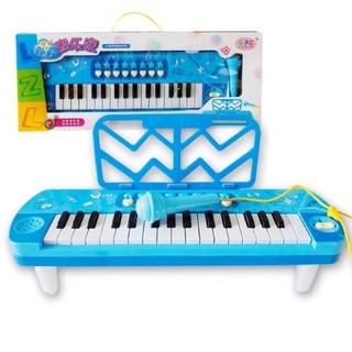 Đồ Chơi Đàn Piano Cho Bé – Có Đèn, Nhạc Và Micro Chuẩn Âm, Phát Triển Kỹ Năng Âm Nhạc Cho Trẻ Em