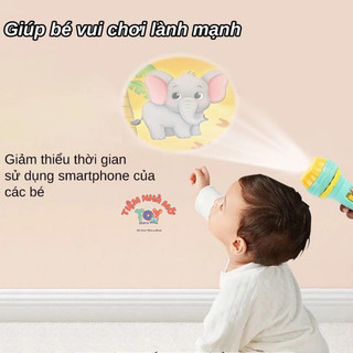 Đèn Pin Chiếu 80 Hình Ảnh Cho Bé Khám Phá Hoa Quả, Động Vật, Côn Trùng, Phương Tiện, Siêu nhân