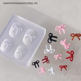 [savemoneyeveryday] Khuôn Silicon Nơ Pháp Cho Móng Tay Quyến Rũ Khắc Tem Khuôn Làm Móng Tay Nghệ Thuật Trang Trí Móng Tay Phụ Kiện DIY [vn]