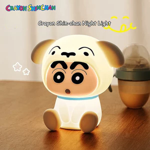 Cảm Ứng Đèn Ngủ Phòng Ngủ Đèn Ngủ Dễ Thương Crayon Shinchan Pat Đèn Để Bàn Trang Trí Trẻ Em Đồ Chơi Sinh Nhật