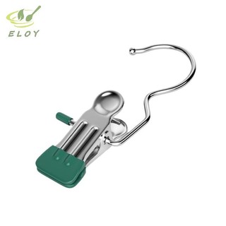[ELOY] al Thép không gỉ Kim Loại Kẹp Quần Áo Quần Quần Quần Kẹp Tất Kẹp Mũ Kẹp Tấm Kẹp Quần Áo Chốt VN