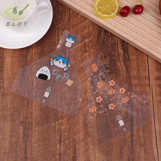 [MAO] 100 Chiếc Túi Đóng Gói Gạo Tam Giác Hoạt Hình Đáng Yêu Rong Biển Onigiri Sushi Làm Khuôn Dụng Cụ Bento Phụ Kiện VN
