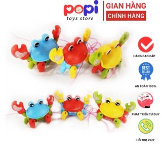 Đồ Chơi Con Cua Chạy Pin – Phát Nhạc Vui Nhộn và Đèn Sáng Màu, Đồ Chơi Giáo Dục Cho Bé Vui Chơi Khám Phá