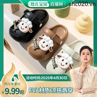 [Lier Baby Live Room] [Gu Nai] Dép Trẻ Em Mùa Hè Bé Trai Bé Gái Lỗ Giày Dép EVA