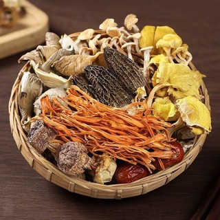 ✨✨Nền Tảng Bán Chạy Vân Nam Đặc Biệt Nhiều Màu Sắc Gói Canh Nấm Sản Phẩm Mới Nấm Nấm Canh Gói Thịt Cừu Bụng Nấm Stew Nồi Gà Súp Matsutake Thành Phần Hàng Khô 25.5.18