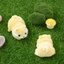 MECOVED Hamster Đồ chơi mô hình, Búp bê mèo con Mèo con Đồ trang trí động vật, Sáng tạo Mini Hoạt hình Kawaii Chim cánh cụt Seal Doll Trang trí máy tính để bàn