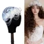 Treeling Thanh Lịch Lưới Mũ Vintage Fascinator Cô Dâu Mũ Cưới Họa Tiết Hoa Nón Cho Đám Cưới Và Tiệc