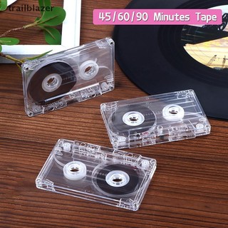 Trailblazer Tiêu Chuẩn Cassette Màu Trống Máy Nghe Nhạc Với 45 / 60 / 90 Phút Băng Âm Thanh Từ Tính Trong Suốt Hộp Bảo Quản Để Nói Âm Nhạc Ghi Âm Mới
