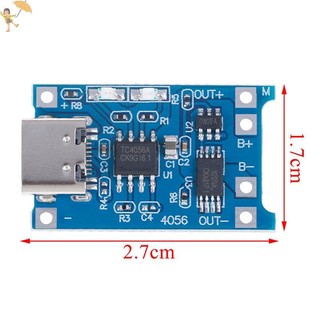 [Gou] Bảng sạc lithium Type-C TP4056 18650 Mô-đun bảo vệ 5V 1A VN