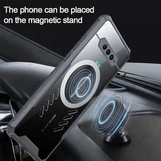 Vỏ Trong Suốt Cho Black Shark 4 4S Pro Vỏ Bảo Vệ Tản Nhiệt Trong Suốt Cho Blackshark 5 3 Pro 3s 5 RS Trường Hợp