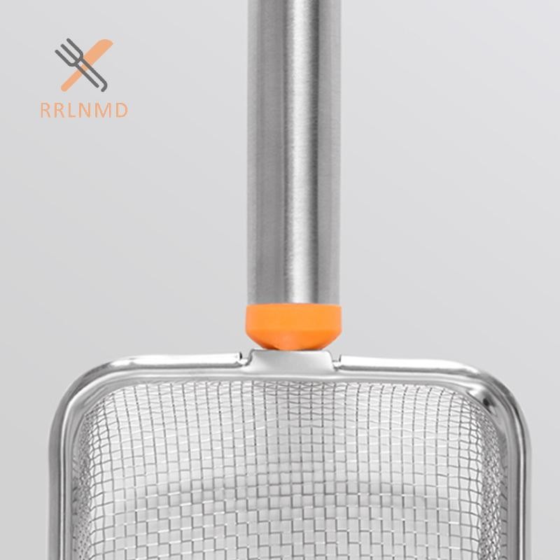 Rrlnmd Thép không gỉ Lưới mịn cho mèo Muỗng dễ dàng làm sạch Xẻng chống dính cho bò sát Cát hiệu quả Muỗng đựng rác bền MỚI