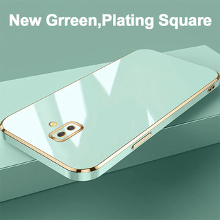 Dành Cho Samsung Galaxy J4 Plus 2018 J6 Plus 2018 Mềm Nguyên Bản Ốp Lưng Mạ Sang Trọng Mềm TPU Vỏ Chống Sốc