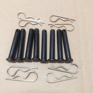 Chốt thép của Máy Xới Đất siêu nhỏ cộng với trục chốt 88 cấp 8*40/8*50/Phụ kiện Máy Xới Đất nông nghiệp Phụ Kiện Máy Xới Đất quay Tất cả thép