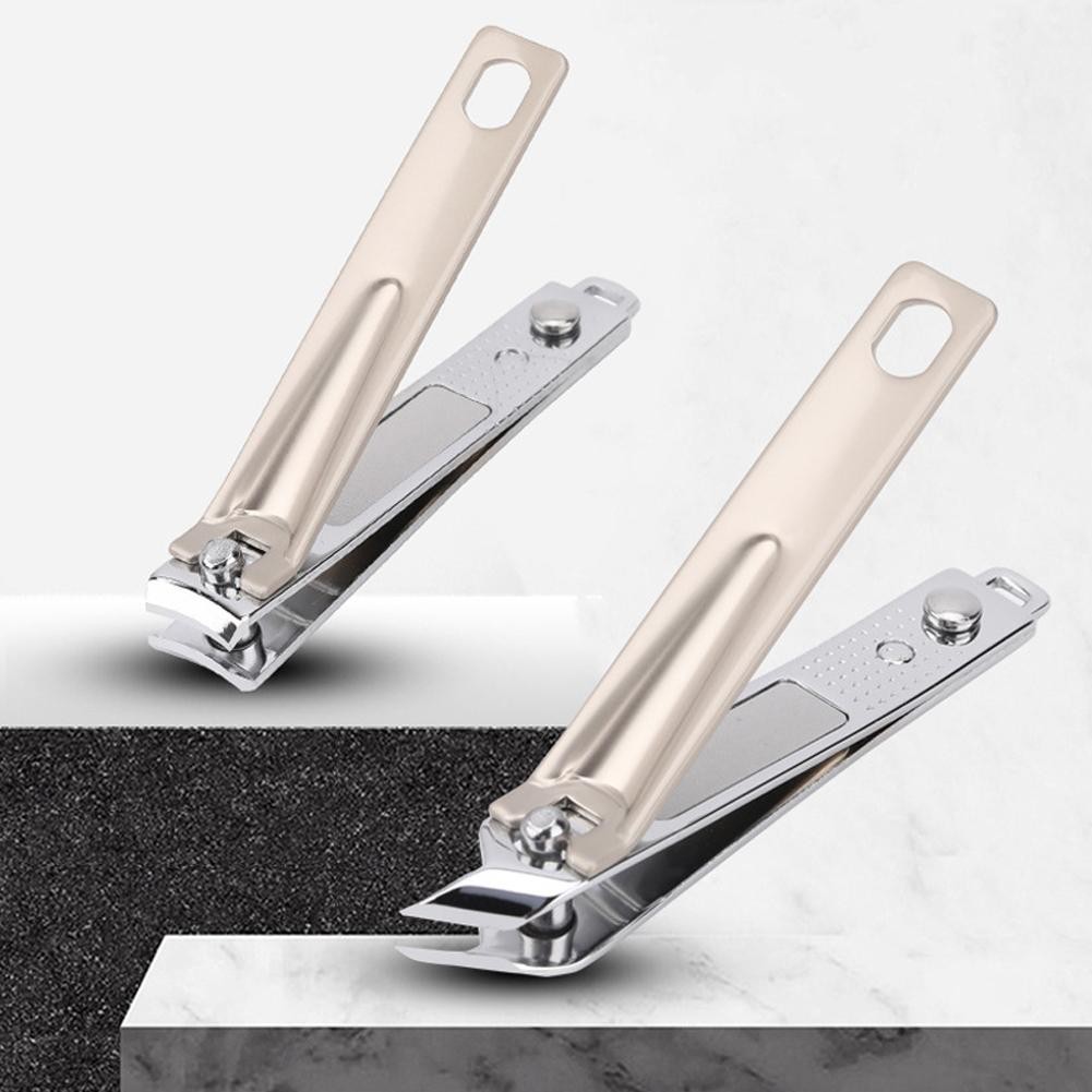 Nail Clipper Miệng xiên Hình Thẳng Da Chết Cắt Móng Tay Bảo Vệ Đầu Lớn Móng Tay U5s8
