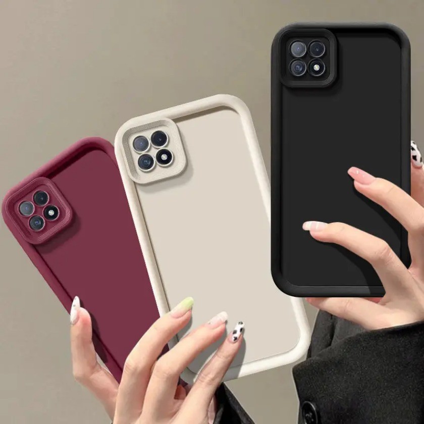 Dành Cho Samsung Galaxy A22 5G Ốp Lưng Galaxy A22S F42 5G Vỏ Điện Thoại Bảo Vệ camera Chống Rơi Bảo Vệ Mềm