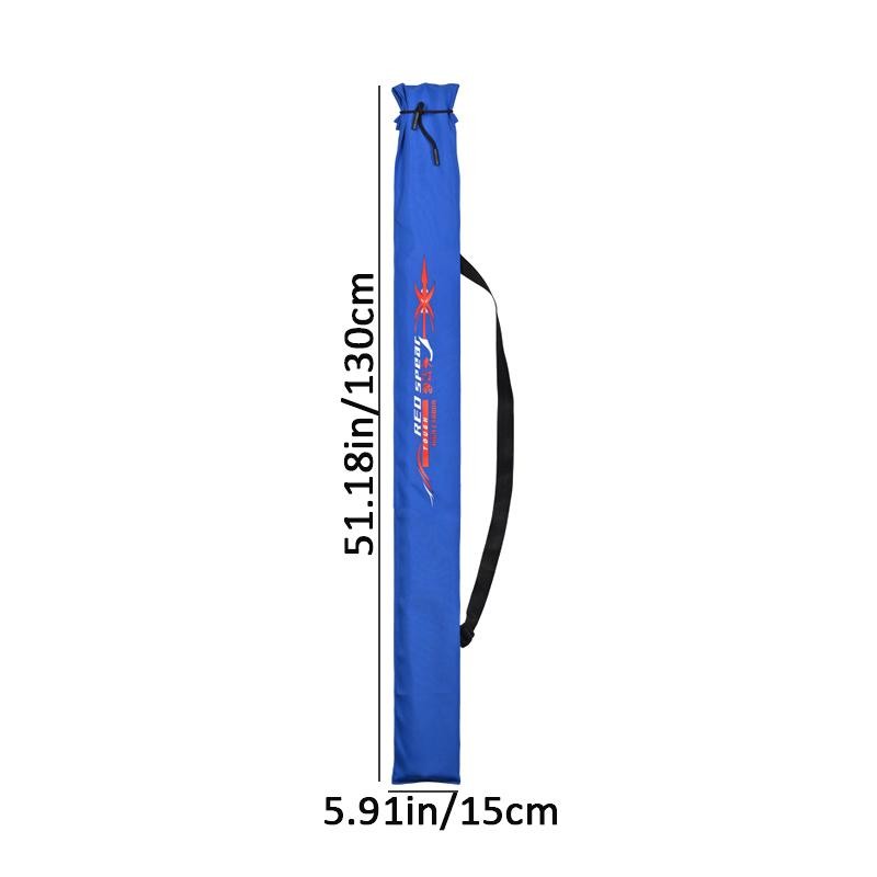 Tmoy 130CM túi đựng cần câu vải Oxford gấp di động chống thấm nước dung tích lớn cho câu cá TCVN