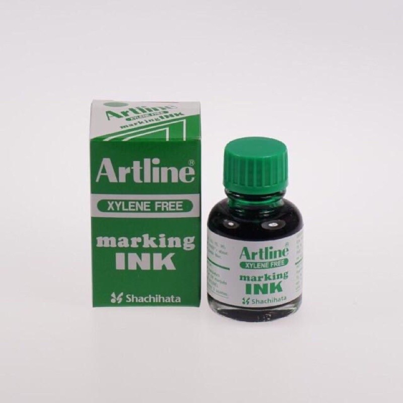 Mực lông dầu Artline Nhật Bản.