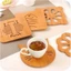 Miếng Lót Nồi Cách Nhiệt Gỗ Ép Hình Ngộ Nghĩnh bằng gỗ nhiều hình cute, lót nồi kích thước 15*15cm SUNND
