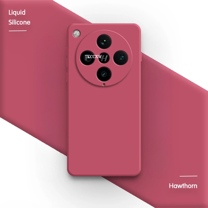 Ốp Silicon Chính Hãng Thời Trang Cho OPPO Find X8 Pro 5G 6.78 "PKC110 PKC130 Vỏ Điện Thoại Bảo Vệ Ống Kính Ốp Lưng