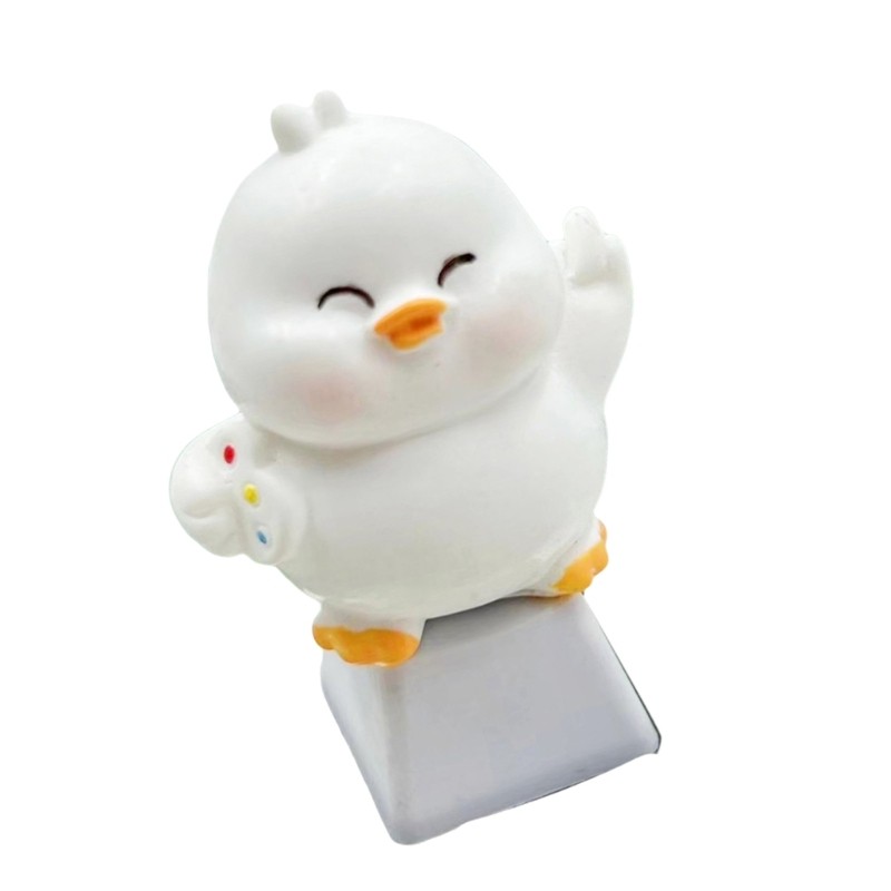 Btsg Playful Duck Keycap Oem Chiều cao dành cho người dùng bàn phím cơ ABS Keycap
