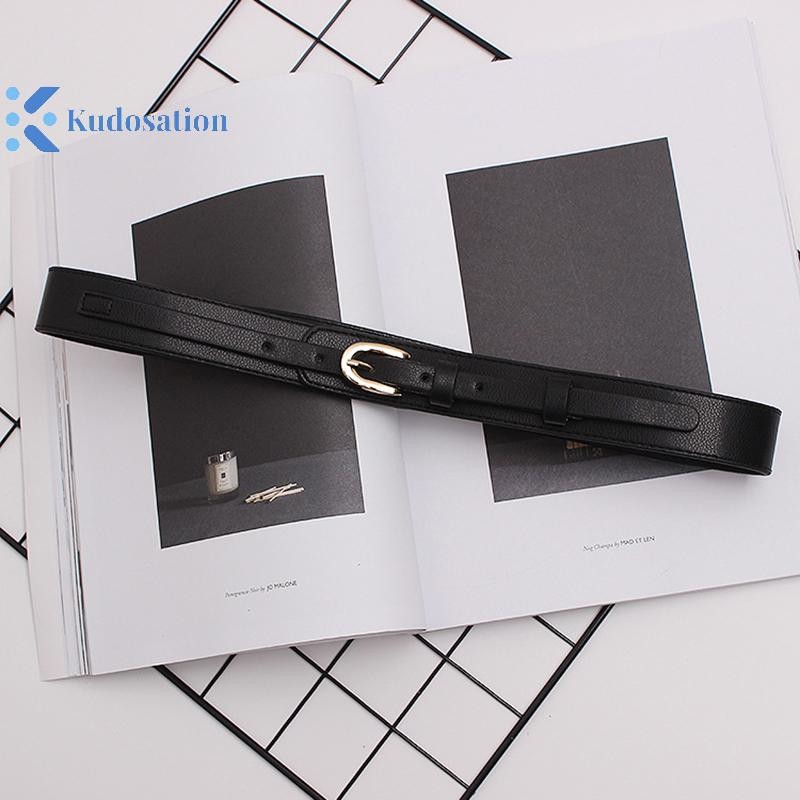 Kudosation Hình Bầu Dục Kim Khóa Nữ Đa Năng Thường Ngày Thắt Lưng Len Áo Phù Hợp Với Thắt Lưng