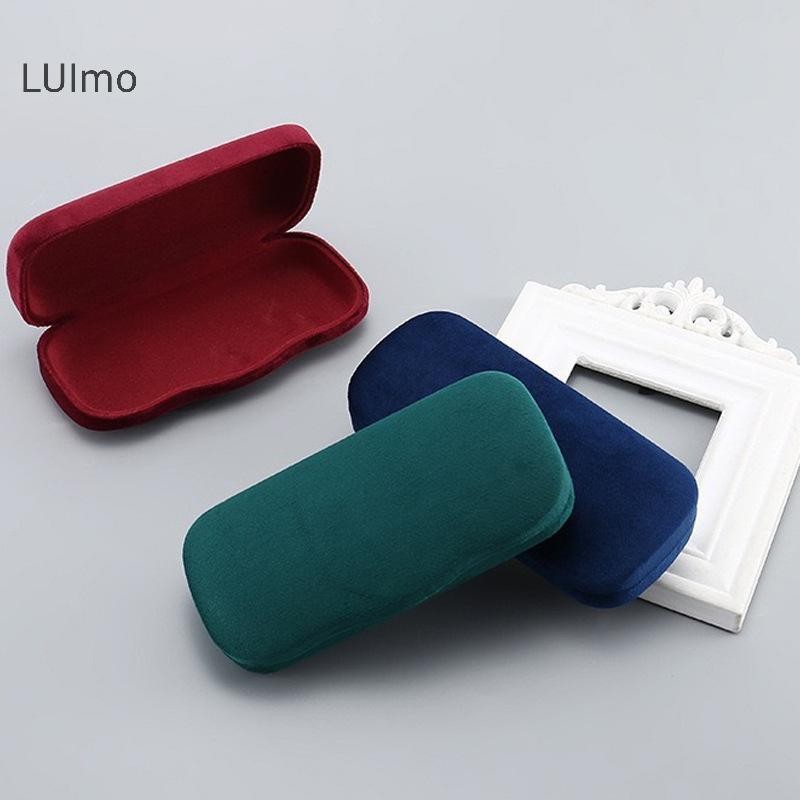 LUImo hộp lưu trữ kính nhung di động chống áp lực cho kính mát, cận, đọc