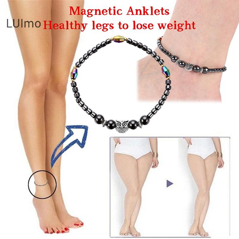 LUImo Giảm Cân Vòng Chân Từ Tính Cho Nữ Cú Động Vật Đá Vòng Tay Vòng Chân Giảm Đau Giảm Béo Sức Khỏe Trang Sức SBS