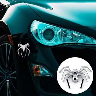 LOOKSHOW 3D Sáng Tạo Xe Máy Thiết Kế Nhện Decal Ô Tô Xước Miếng Dán Trang Trí H9Z1