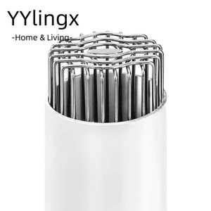 YYlingx YYLINGX Ống thoát nước sàn, Vỏ thoát nước ban công tròn bằng thép không gỉ, Ngoài trời Chống chặn Dịch chuyển lớn trên nóc ống mưa Nắp ống thoát nước Lắp ống nước