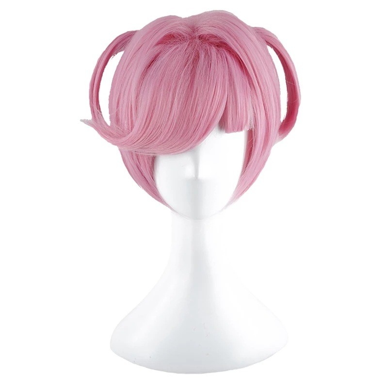 GN Doki Doki Văn Học Câu Lạc Bộ Natsuki Màu Hồng Cosplay Tóc Giả Tóc Giả Chịu Nhiệt Tiệc Halloween NG