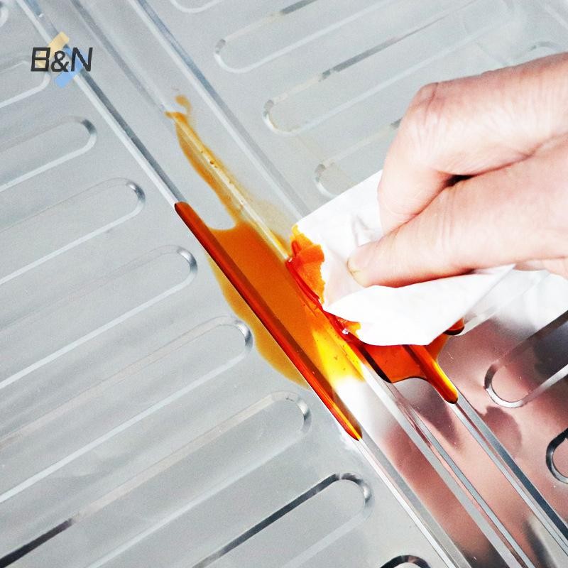B & N Bếp Dầu Vách Ngăn Lá Nhôm Nấu Dầu Vách Ngăn Sáng Tạo Vật Dụng Nhà Bếp Nấu Ăn Cách Nhiệt Splash Giảm Chấn Dầu Bách Ngăn.